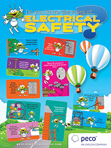 Electrical safety poster